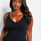 Essential Strappy Midi Bodycon Dress - Black