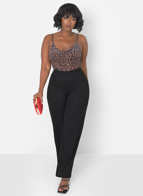Feeling Inspired Ribbed Wide Leg Pant
