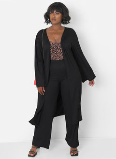 Feeling Inspired Ribbed Duster