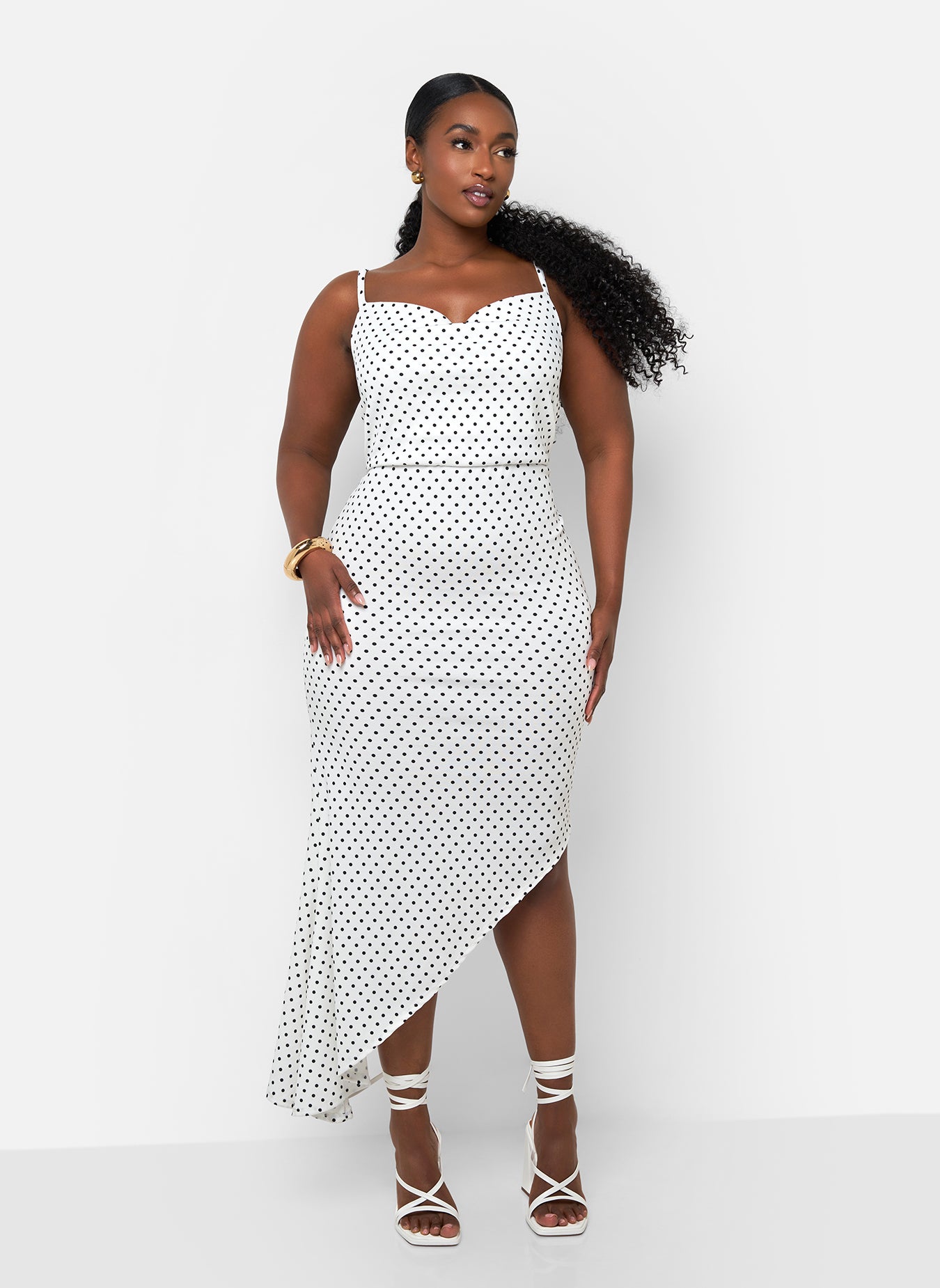 Plus Sized Fashion Nova Curve Bubble Textured Mini Dress in White