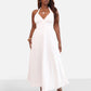Isabella Halter Skater Maxi Dress