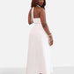 Isabella Halter Skater Maxi Dress