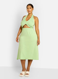 Jae Slip Skirt - Mint Green