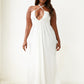 Lottie Halter Neck Maxi A Line Dress