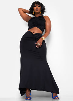 Love Again Ruched Crop Top