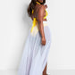 Luz Sheer Maxi Cover Up Skirt - White