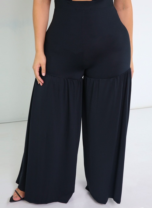 Memories Crossover Ruffled Jumpsuit