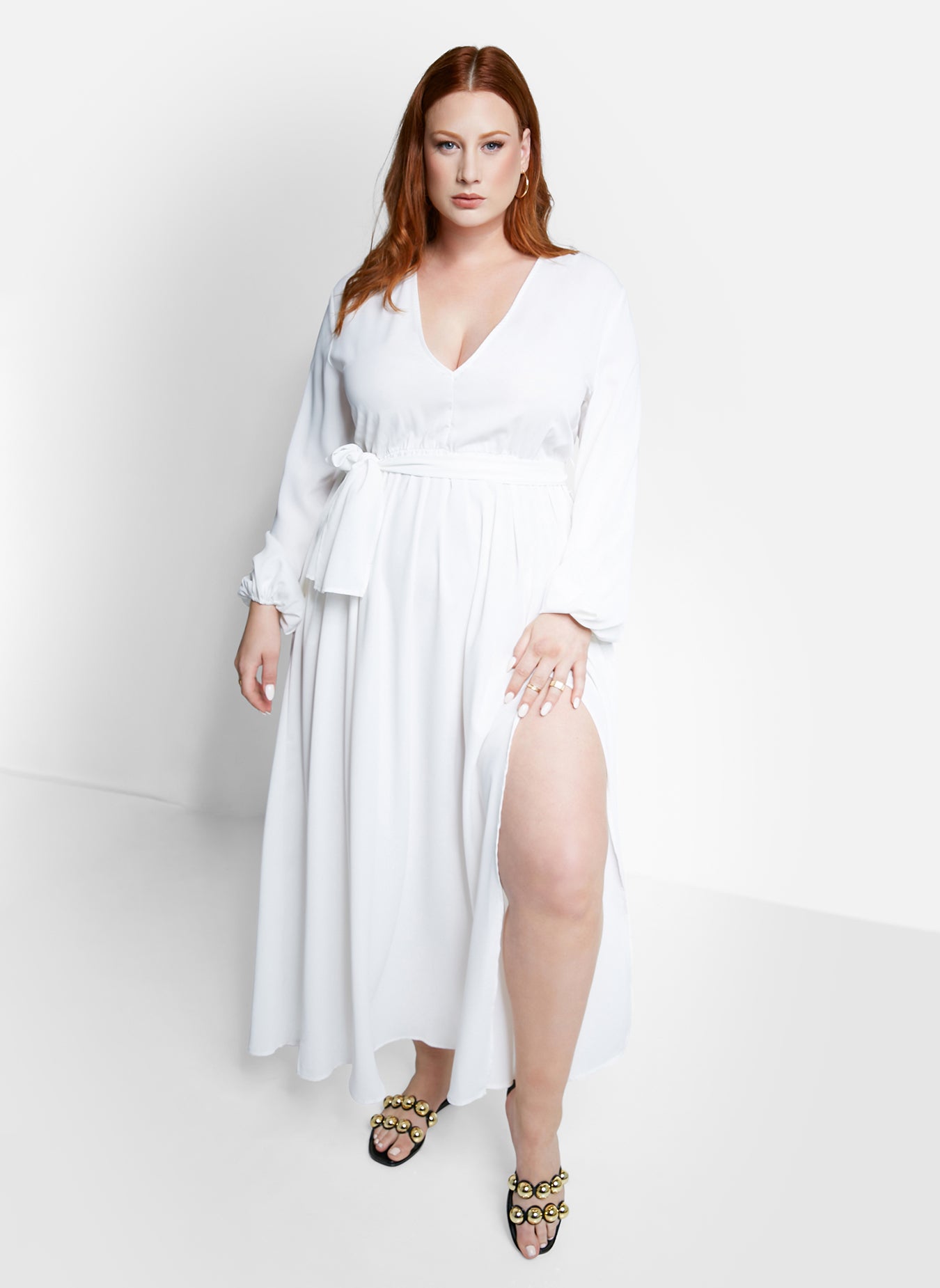 Shop Plus Size White Dresses for Women's - New Arrivals – REBDOLLS