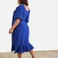 Miriam Ruffled A-Line Midi Dress