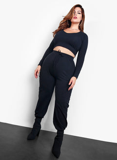 No Mercy Jogger Set - Black