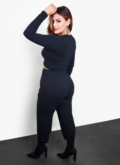 No Mercy Jogger Set - Black