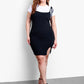 On The Scene Low Neckline Mini Dress