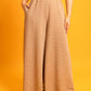 Leslie Wide Leg Textured Pants