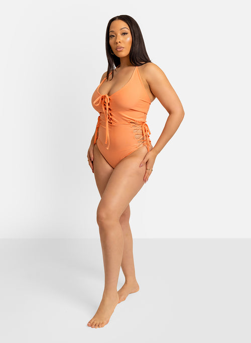 Sitting Pretty Caged Swimsuit