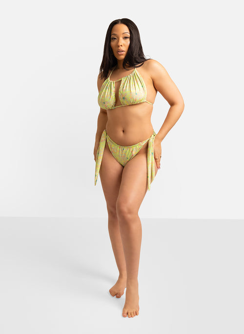 Daisy Halter Swim Top