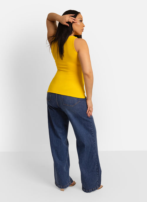 Glo Keyhole Cotton Top