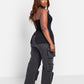 Azure Halter Top - Black
