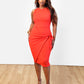 No Doubt Bodycon Midi Dress