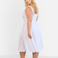 Blanca Peasant Top Mdi Skater Dress