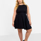 In Your Lane Mini Skater Dress