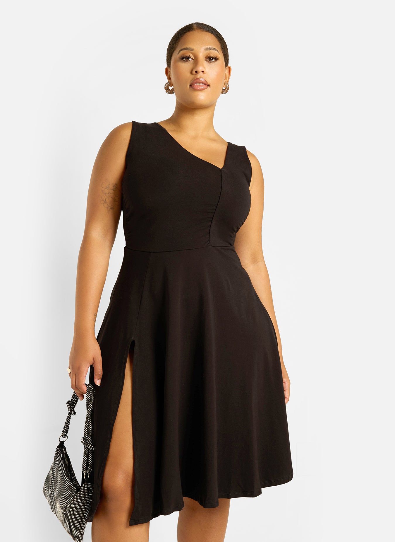 Midi Dresses - Mid Size & Plus Size Clothing REBDOLLS Midi Dresses - Mid Size & Plus Size Clothing REBDOLLS