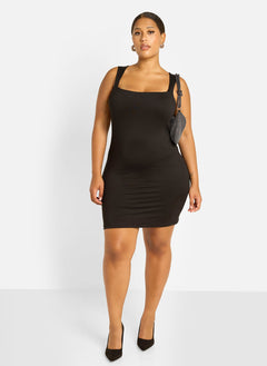 Sophie Cotton Bodycon Mini Dress