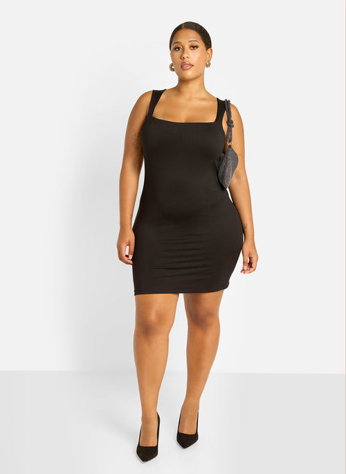 Sophie Cotton Bodycon Mini Dress