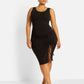 Cici Ruched Bodycon Midi Dress