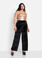 Rhiannon Velvet Wide Leg Pants