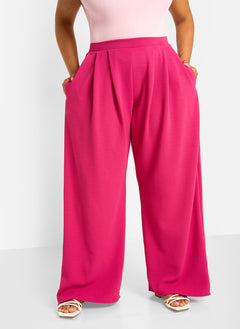 Rydell Wide Leg Pants - Magenta