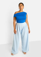 Rydell Wide Leg Pants - Baby Blue