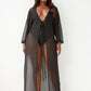 Sophia Long Sleeve Sheer Swim Cover-Up