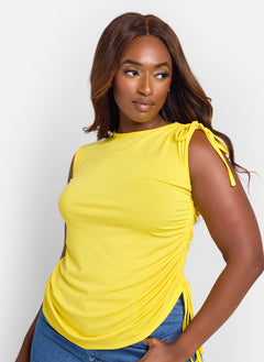 Sunshine Drawstring Top