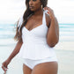 Take Your Time Peplum Halter Swimsuit