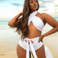Timeless Waist Tie High Waist Swim Bottom