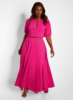 Twyla Tie Front Crop Top
