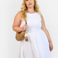 Zahra Drop Waist Skater Mini Dress