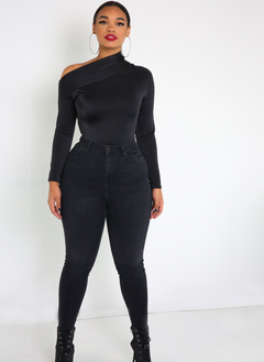 Zoe Drop Shoulder Bodysuit