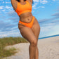 Orange Bikini Bottom Plus Sizes