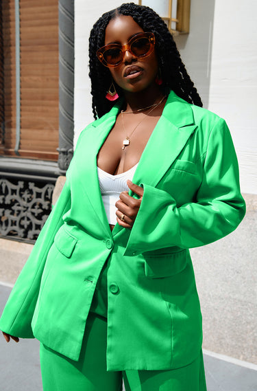 Lime Green Blazer