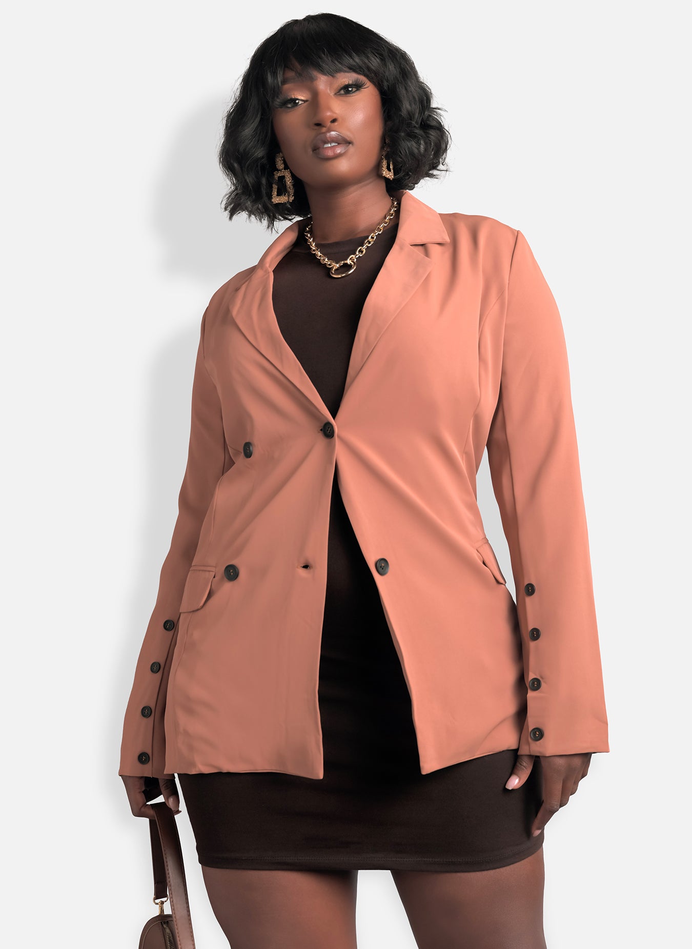 Rebdolls Day Off Double Breasted Blazer
