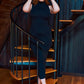 Black Mae Ribbed Sleeveless Maxi Dress Plus Sizes