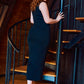 Black Mae Ribbed Sleeveless Maxi Dress Plus Sizes