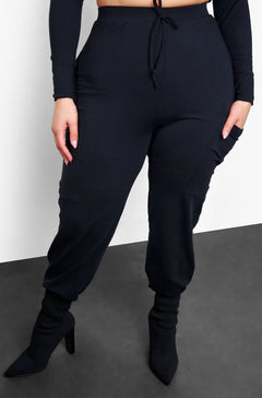 No Mercy Jogger Set - Black