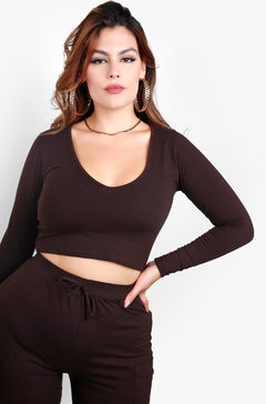 No Mercy Jogger Set - Brown