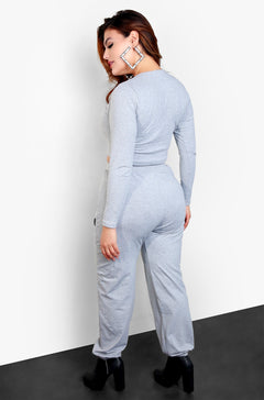No Mercy Jogger Set - Gray