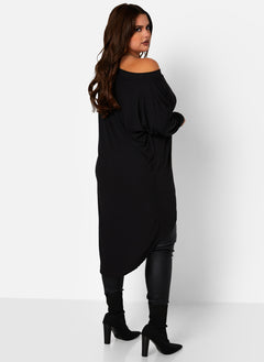 On The Go Ribbed High Low Top