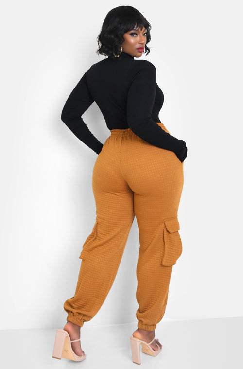 Black Turtleneck Thumbhole Bodysuit Plus Size